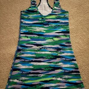 Lululemon cool Racerback Tank
Size 2 
EUC 
Seven Wonders multi